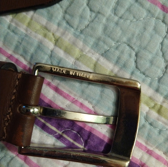 Size M genuine leather belt made in Italy - Picture 6 of 11